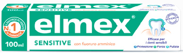 ELMEX DENTIFRICIO SENSITIVE CON FLUORURO AMMINICO 100 ML - doctorpill.it