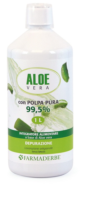 ALOE VERA SUCCO DI ALOE VERA POLPA PURA 1000 ML - doctorpill.it