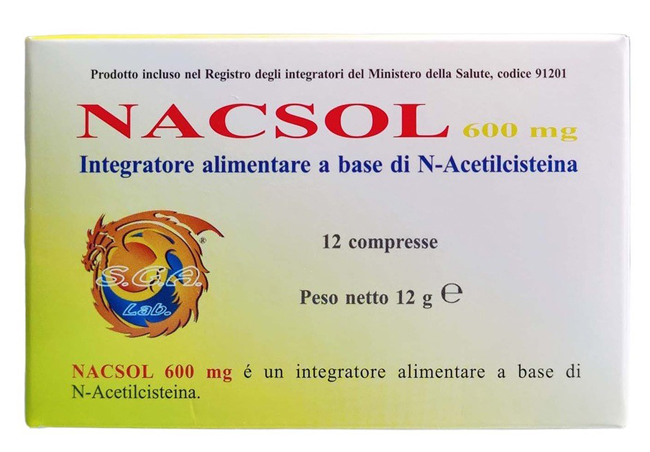 NACSOL 12 COMPRESSE - doctorpill.it