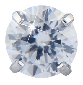 TIFFANY CUBICO 4MM CRISTALLO - doctorpill.it