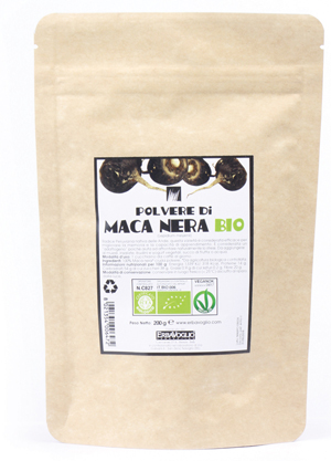 MACA NERA POLVERE BIO 200 G - doctorpill.it
