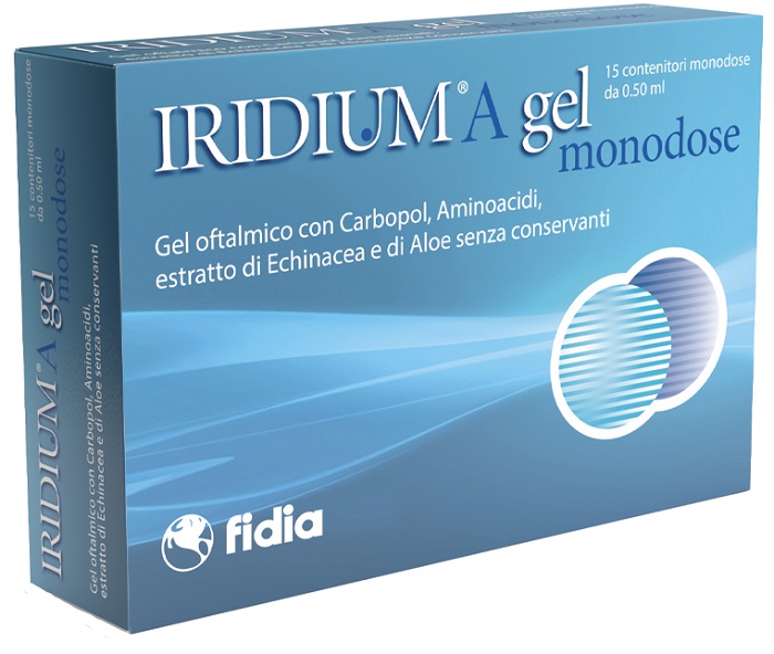 IRIDIUM A GEL OFTALMICO MONODOSE 15 CONTENITORI DA 0,50 ML - doctorpill.it