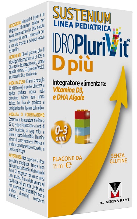IDROPLURIVIT D+ SUSTENIUM 15 ML - doctorpill.it
