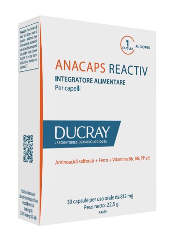 ANACAPS REACTIV DUCRAY 30 CAPSULE 2017 - doctorpill.it