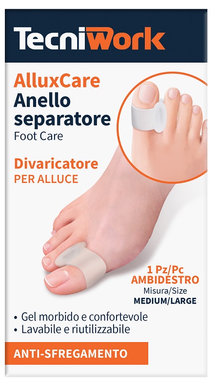 ALLUXCARE SEPARATORE DIVARICATORE ALLUCE MEDIUM/LARGE 1 PEZZO - doctorpill.it