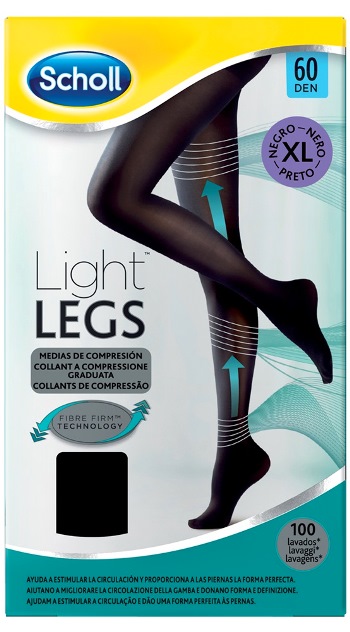 SCHOLL LIGHTLEGS 60 DENARI TAGLIA XL COLORE NERO 1 PAIO - doctorpill.it
