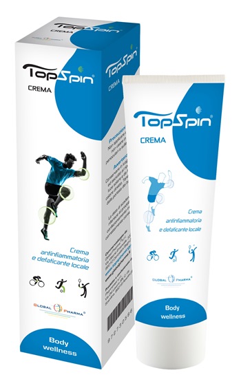 TOPSPIN CREMA ANTINFIAMMATORIA DEFATICANTE 100 ML - doctorpill.it