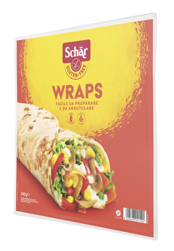 SCHAR WRAPS PIADINA ARROTOLABILE SENZA LATTOSIO 240 G - doctorpill.it