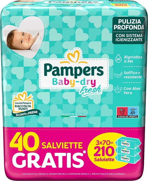BABY FRESH FORMULA ESCLUSIVA 210 PEZZI - doctorpill.it
