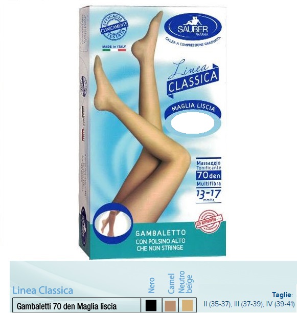 SAUBER GAMBALETTO MAGLIA LISCIA 140 DENARI CAMEL 4 - doctorpill.it