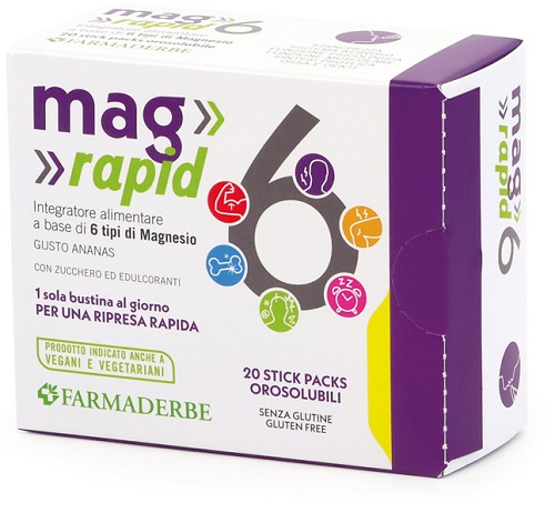 MAG 6 RAPID 20 STICK DA 1,5 G - doctorpill.it
