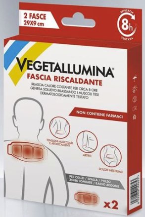 VEGETALLUMINA FASCIA RISCALDANTE 2 PEZZI - doctorpill.it