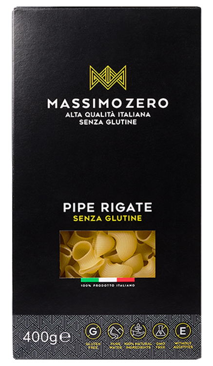 MASSIMO ZERO PIPE RIGATE 400 G - doctorpill.it