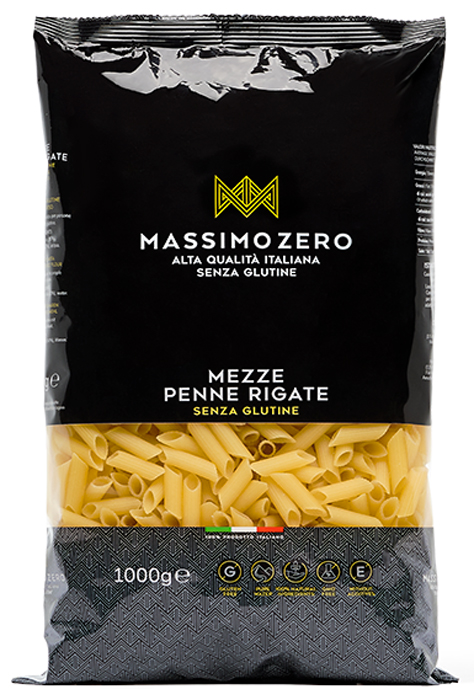 MASSIMO ZERO MEZZE PENNE RIGATE 1 KG - doctorpill.it
