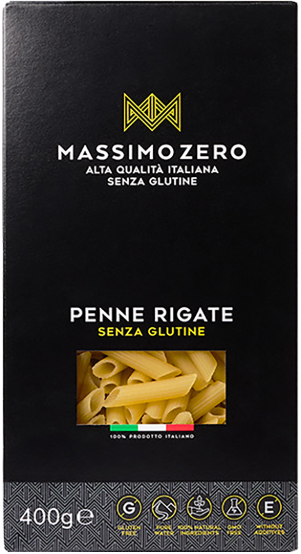 MASSIMO ZERO MEZZE PENNE RIGATE 400 G - doctorpill.it