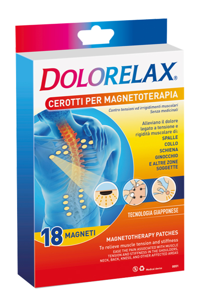 DOLORELAX CEROTTO MAGNETOTERAPIA 18 PEZZI - doctorpill.it