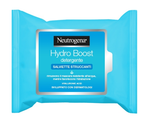 NEUTROGENA HYDRO BOOST SALVIETTE STRUCCANTI 25 PEZZI - doctorpill.it
