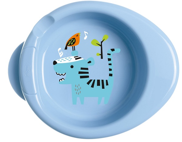 CHICCO PIATTO PAPPACALDA 6 MESI+ AZZURRO - doctorpill.it