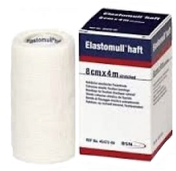 BENDA ELASTICA AUTOADESIVA ELASTOMULL HAFT COMPRESSIONE FORTE 8X400 CM - doctorpill.it