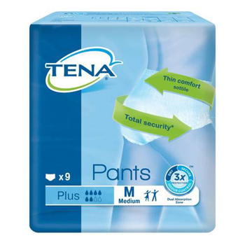 PANNOLONE PULL-UP TENA PANTS PLUS TAGLIA MEDIUM 9 PEZZI - doctorpill.it