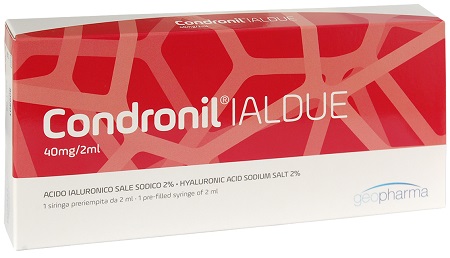 SIRINGA INTRA-ARTICOLARE CONDRONIL IALDUE PRERIEMPITA ACIDO IALURONICO SALE SODICO 40 MG 2 ML - doctorpill.it
