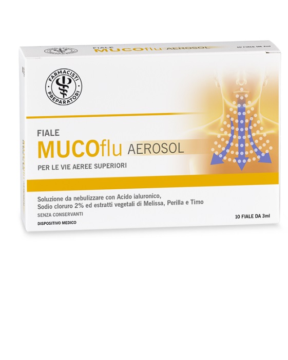 LFP AEROSOL LFP MUCOFLU SOLUZIONE IPERTONICA 10 FIALE MONODOSE DA 3 ML - doctorpill.it
