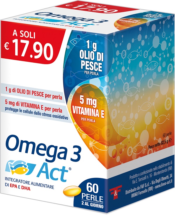 OMEGA 3 ACT 1G 60 PERLE - doctorpill.it