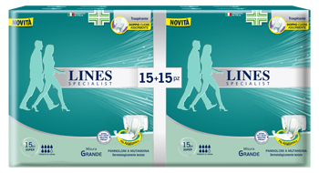 PANNOLONE A MUTANDA LINES SPECIALIST SUPER LARGE 30 PEZZI - doctorpill.it