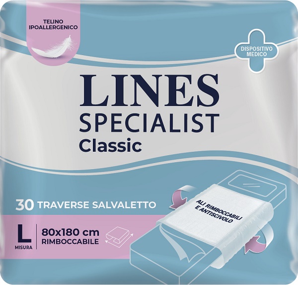 TRAVERSA LINES SPECIALIST CLASSIC 80X180 CM 30 PEZZI - doctorpill.it