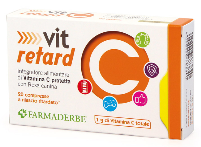 VIT C RETARD 20 COMPRESSE A RILASCIO RITARDATO - doctorpill.it