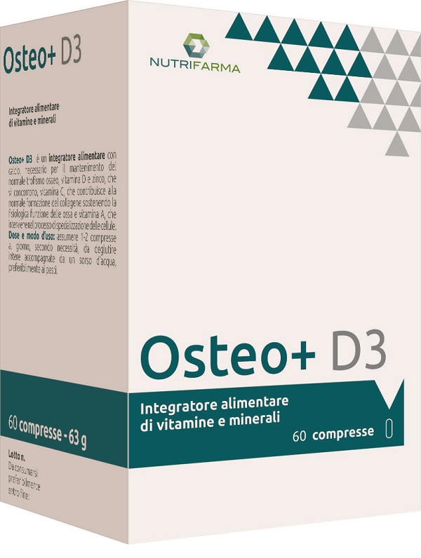 OSTEO+ D3 60 COMPRESSE - doctorpill.it