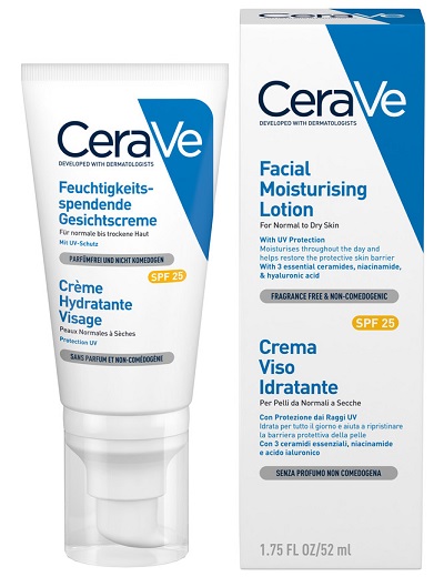 CERAVE CREMA VISO IDRATANTE SPF25 52 ML - doctorpill.it