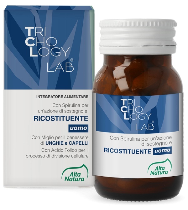 TRICHOLOGY LAB 50 COMPRESSE UOMO ANTICADUTA - doctorpill.it