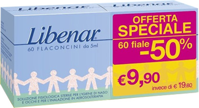 FIALE MONODOSE LIBENAR 60 PEZZI DA 5 ML - doctorpill.it