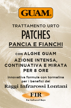 GUAM PATCHES TRATTAMENTO URTO PANCIA E FIANCHI 8 PEZZI - doctorpill.it