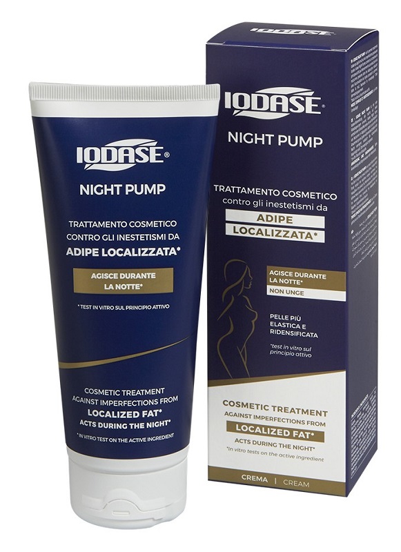 IODASE NIGHT PUMP TRATTAMENTO NOTTE ADIPE LOCALIZZATA 200 ML - doctorpill.it