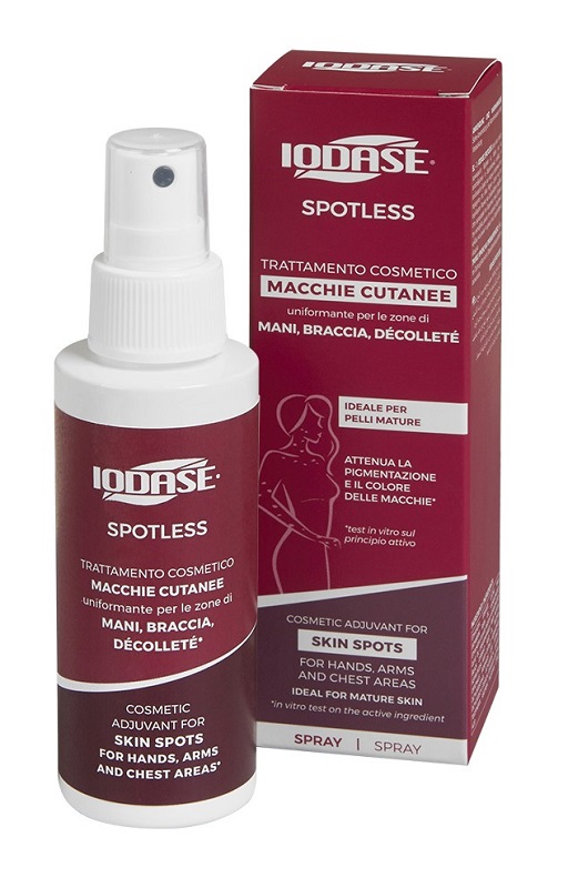 IODASE SPOTLESS TRATTAMENTO AGE SPOTS MANI BRACCIA DECOLLETE SPRAY 100 ML - doctorpill.it