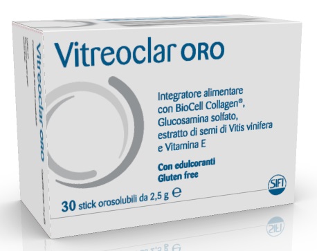 VITREOCLAR ORO 30 BUSTINE OROSOLUBILI DA 2,5 G - doctorpill.it