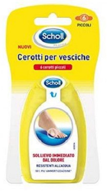 SCHOLL CEROTTI PER VESCICHE PICCOLI 6 PEZZI - doctorpill.it