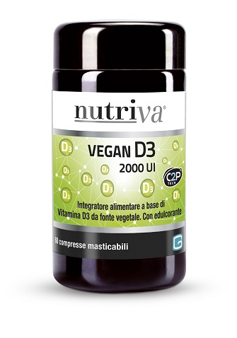 NUTRIVA VEGAN D3 60 COMPRESSE 2000 UI - doctorpill.it