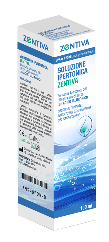 SOLUZIONE IPERTONICA ZENTIVA SPRAY NASALE 100 ML - doctorpill.it
