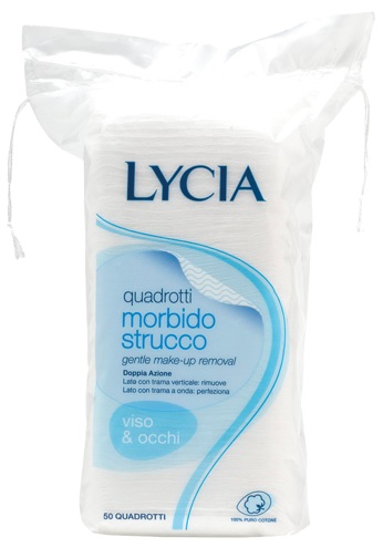 LYCIA 50 QUADROTTI COTONE STRISCIA 12 PEZZI - doctorpill.it