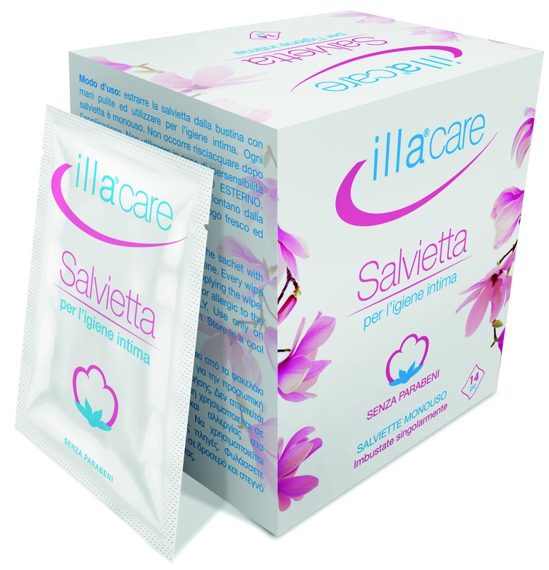 ILLA CARE SALVIETTA INTIMA 14 PEZZI - doctorpill.it
