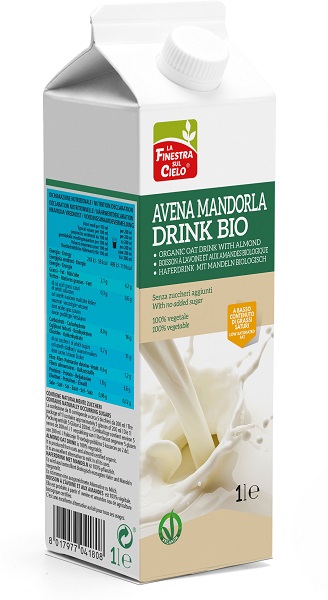 BEVANDA AVENA CON MANDORLA BIO 1 LITRO - doctorpill.it