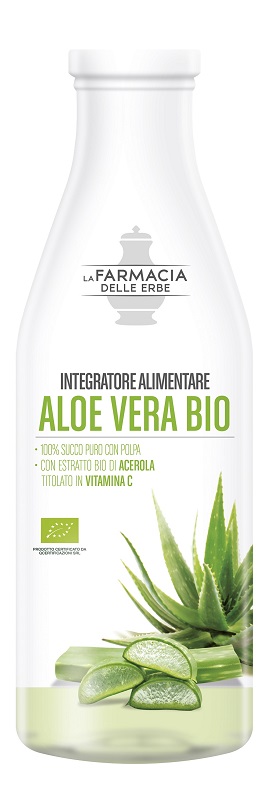 FARMACIA DELLE ERBE ALOE VERA SUCCO PURO BIO 1000 ML - doctorpill.it
