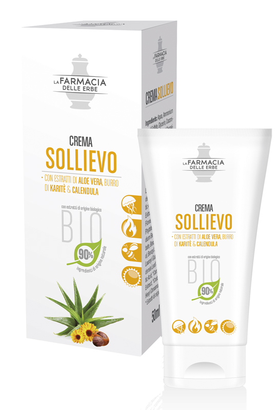 FARMACIA DELLE ERBE CREMA SOLLIEVO ALOE BIO 50 ML - doctorpill.it