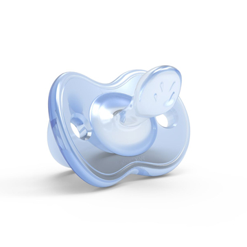 NUVITA ORTOHOSOFT SUCCHIETTO CON TETTARELLA ORTODONTICA BLU - doctorpill.it