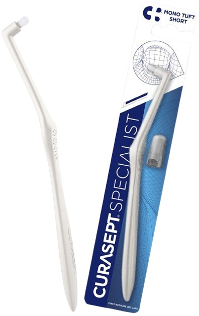 CURASEPT SPAZZOLINO SPECIALIST MONO TUFT SHORT - doctorpill.it