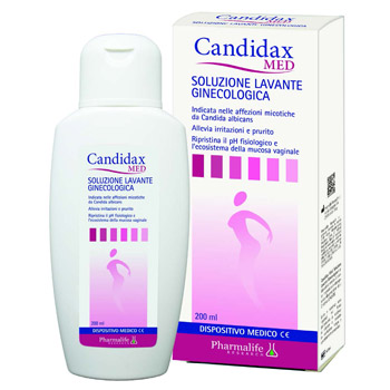 CANDIDAX MED SOLUZIONE LAVANTE GINECOLOGICA 200 ML - doctorpill.it