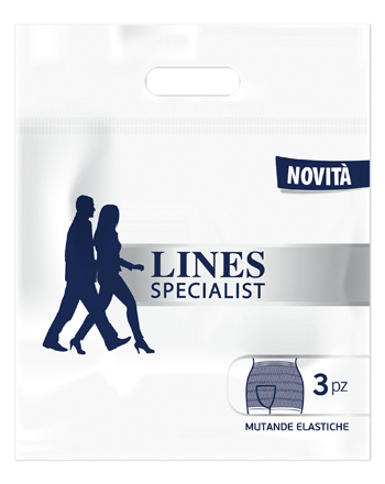 LINES SPECIALIST MUTANDA ELASTICA L 3 PEZZI - doctorpill.it